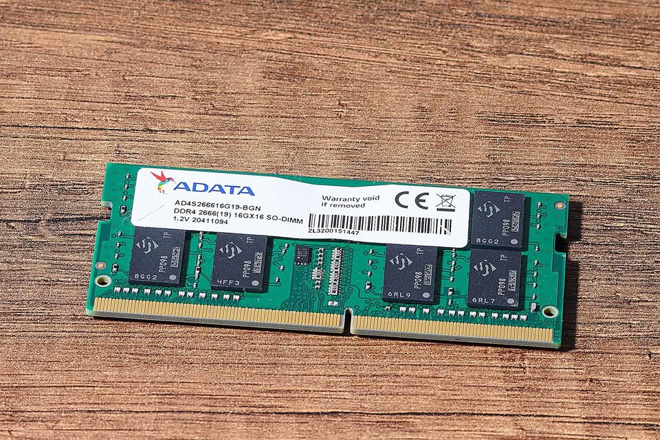 Memoria RAM DDR4 ADATA 16GB 2666MHz SO-DIMM – Para Portátil - Imagen 2