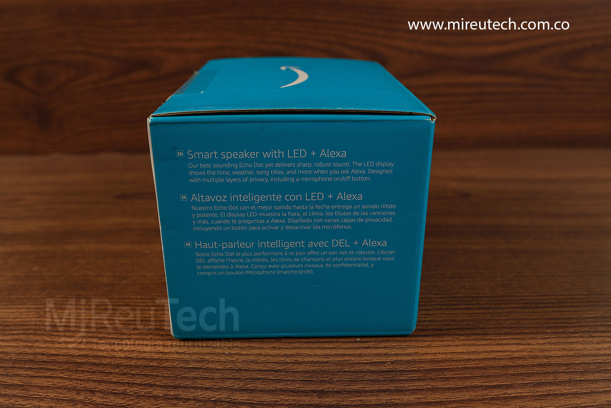 Amazon Echo Dot 5ª Gen | Alexa | Azul claro | Con Reloj LED | Nuevo (7232) - Imagen 5