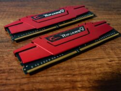 Memoria RAM DDR4 G.Skill Ripjaws V 16GB (2x8GB) 3600MHz – Rojo (USADA)