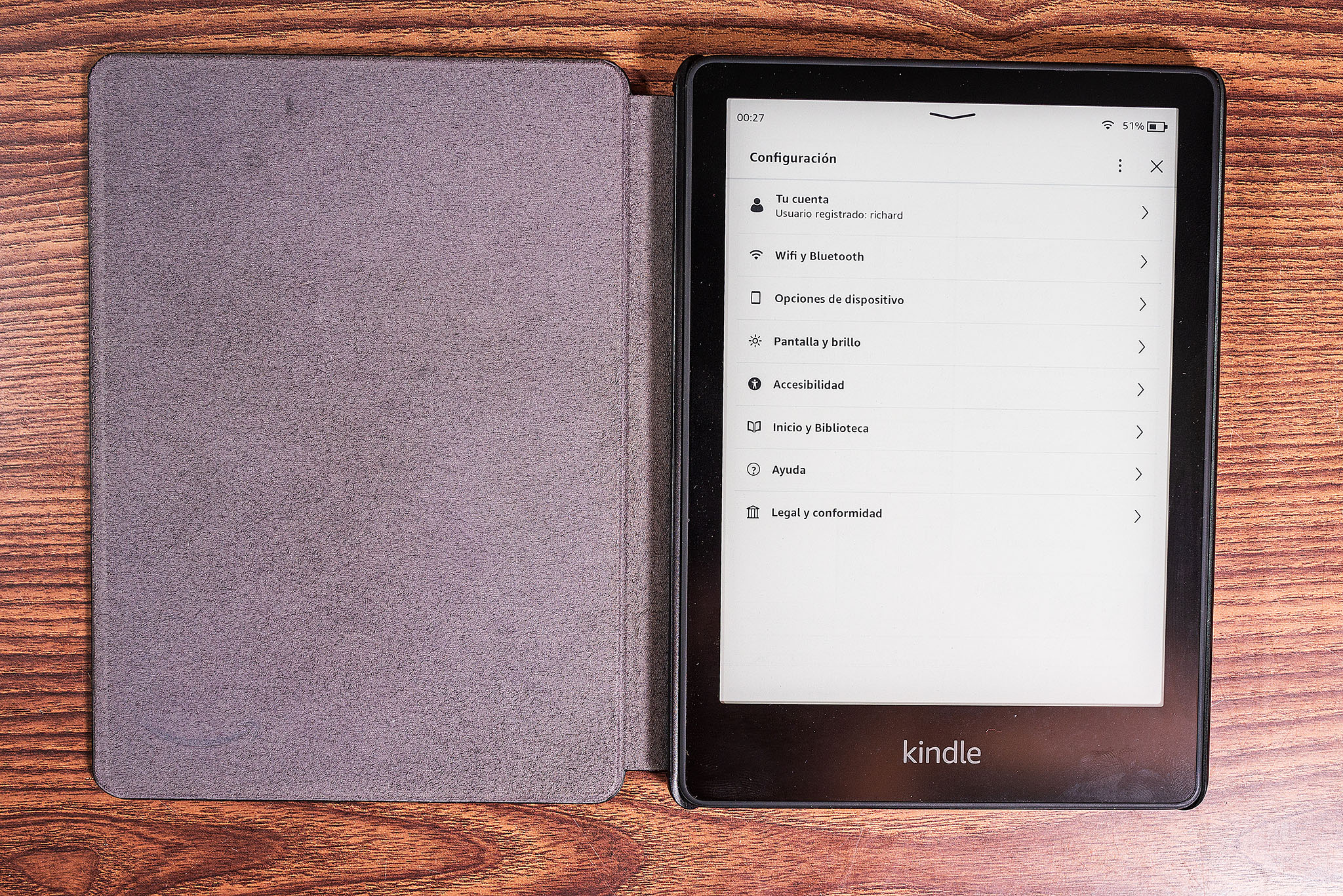 Amazon Kindle Paperwhite (11.ª generación) – 8GB (7058) - Imagen 3