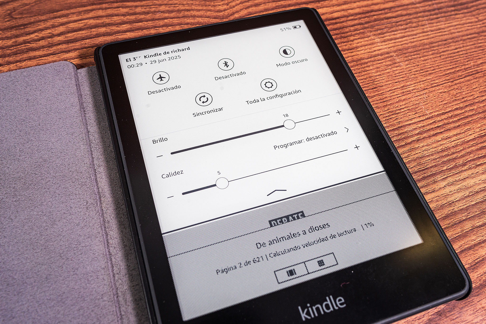 Amazon Kindle Paperwhite (11.ª generación) – 8GB (7058) - Imagen 5