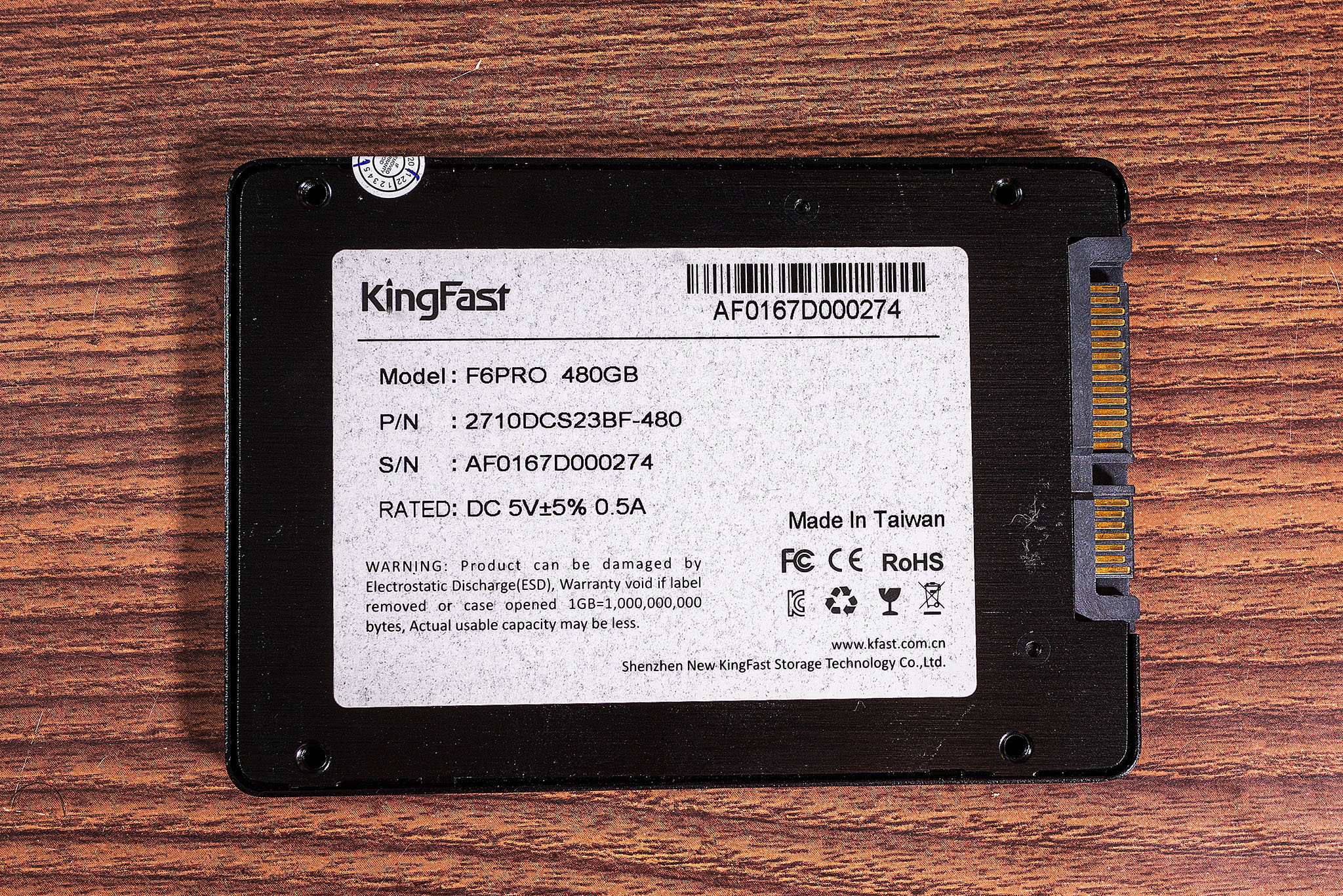 Kingfast F6 PRO Series – SSD 480GB SATA3 (7062-3) - Imagen 4