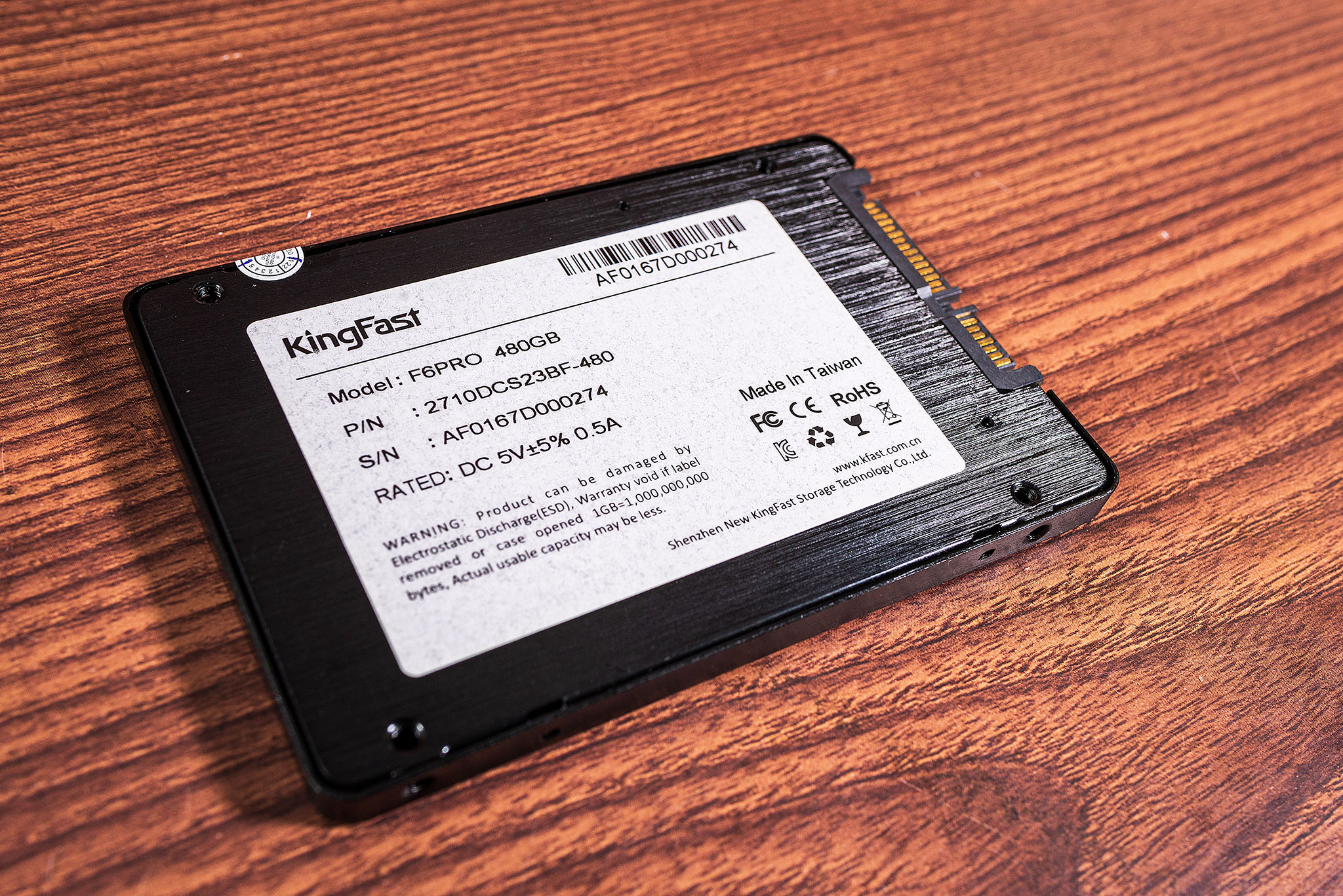Kingfast F6 PRO Series – SSD 480GB SATA3 (7062-3) - Imagen 3