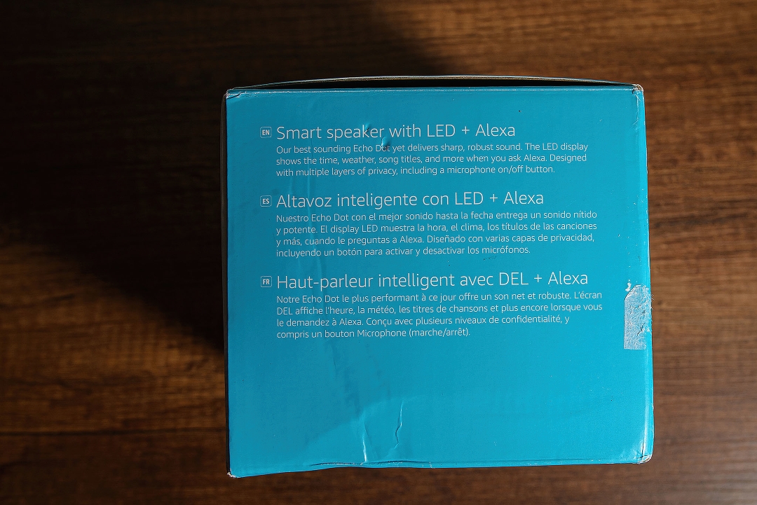 Amazon Echo Dot 5ª Gen | Alexa | Azul claro | Con Reloj LED | Nuevo (06) - Imagen 5