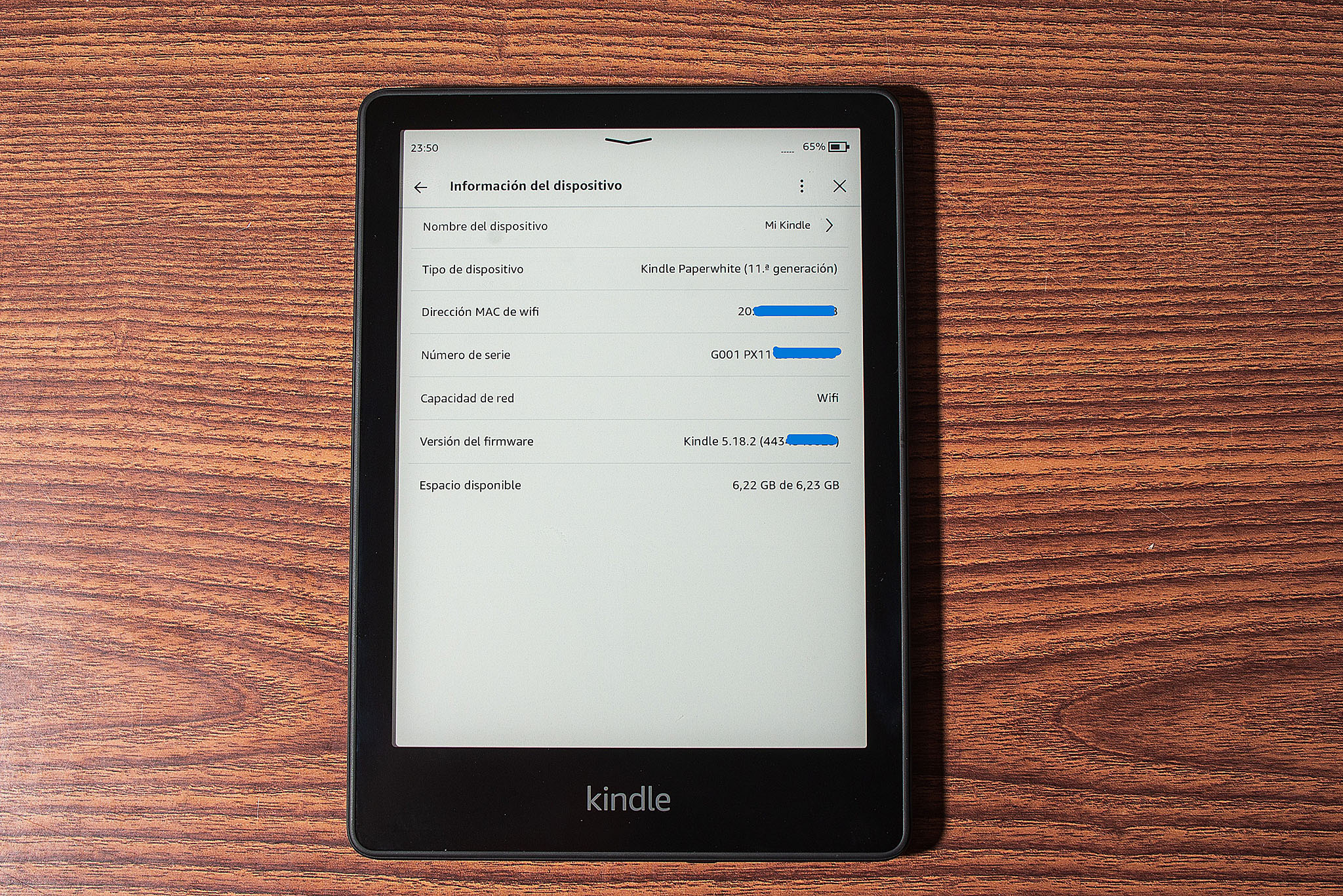 Amazon Kindle Paperwhite (11.ª generación) – 8GB (7057) - Imagen 6