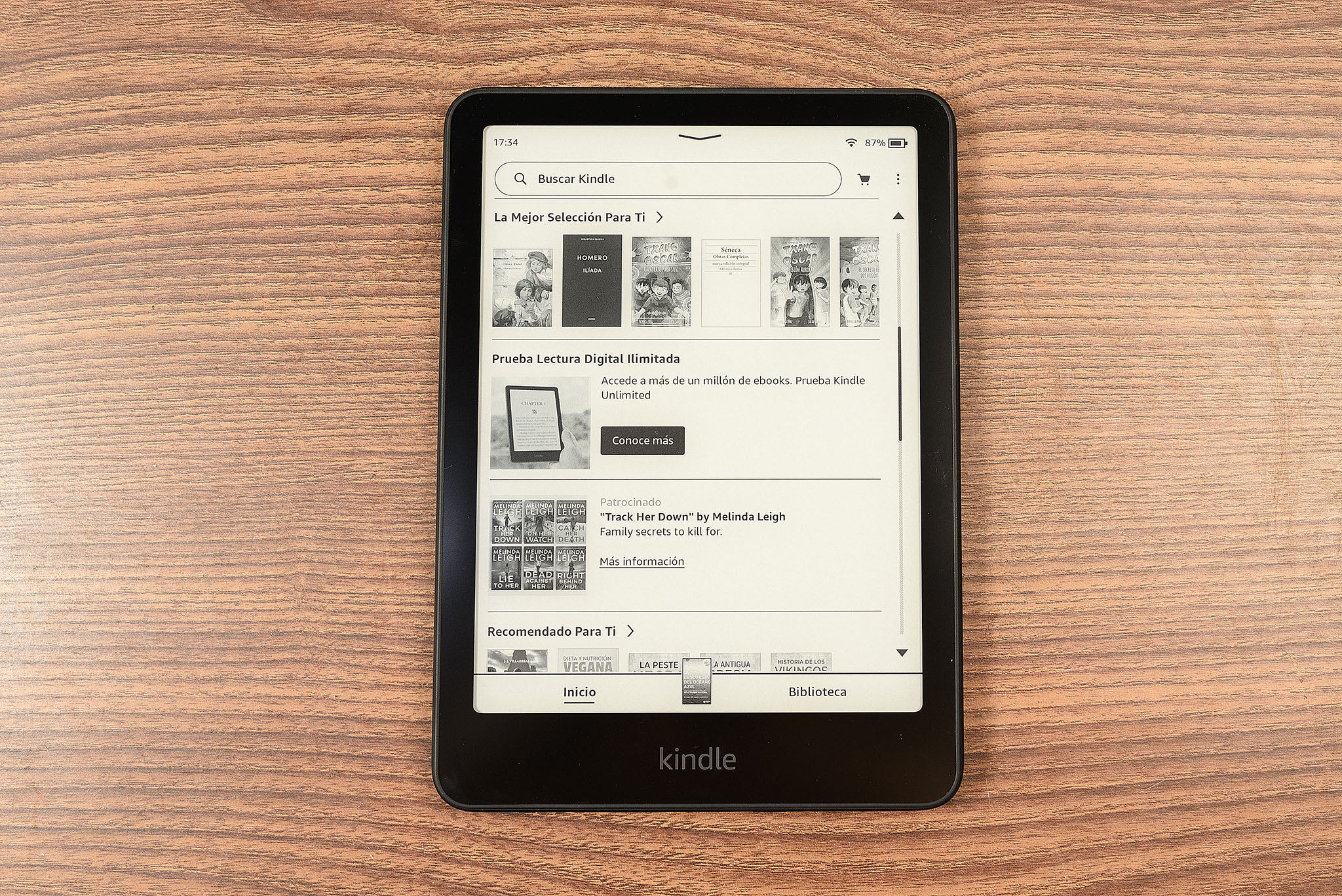 Kindle Paperwhite (12.ª generación) 16 GB (7125) - Imagen 3