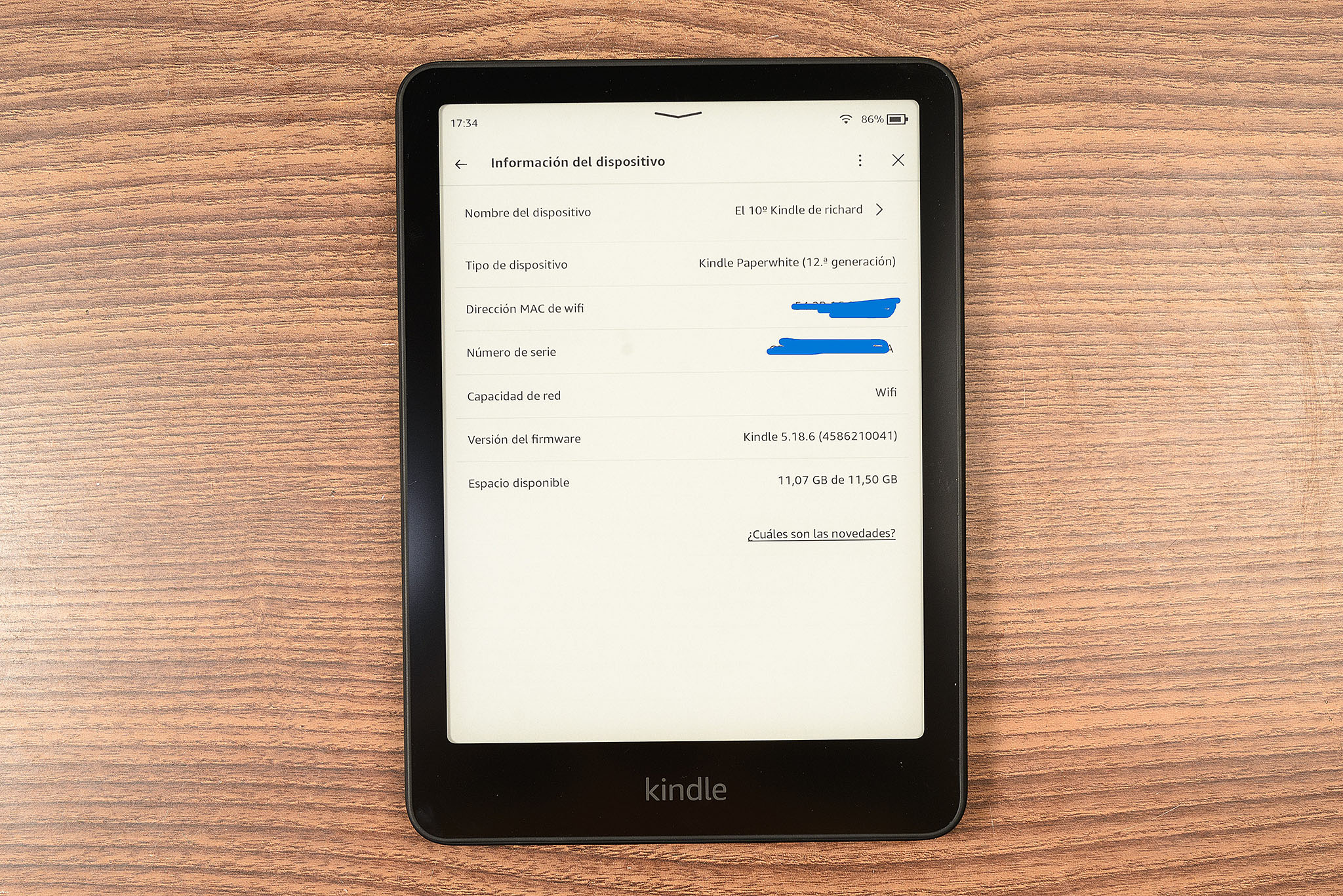 Kindle Paperwhite (12.ª generación) 16 GB (7125) - Imagen 5