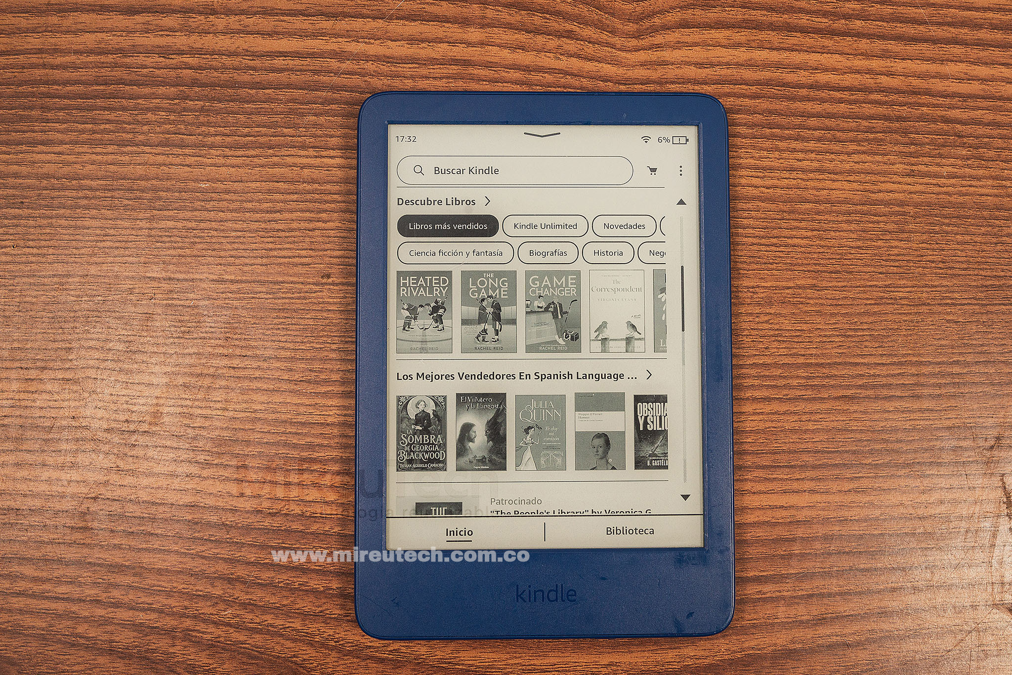 Libro Electronico - Amazon Kindle (11va generación) – 16GB (7156)
