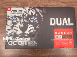 Tarjeta Gráfica ASUS Dual AMD Radeon RX 580 8GB GDDR5 OC Edition (6012)