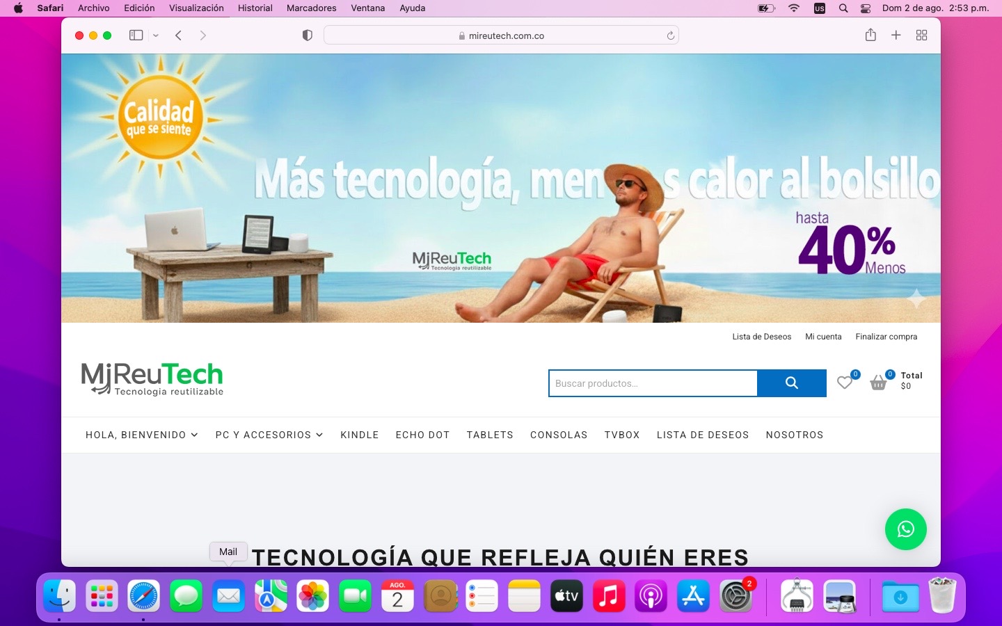 MacBook Air 13” 2015 – Intel Core i5, 8GB RAM, 122GB (7191) - Imagen 9