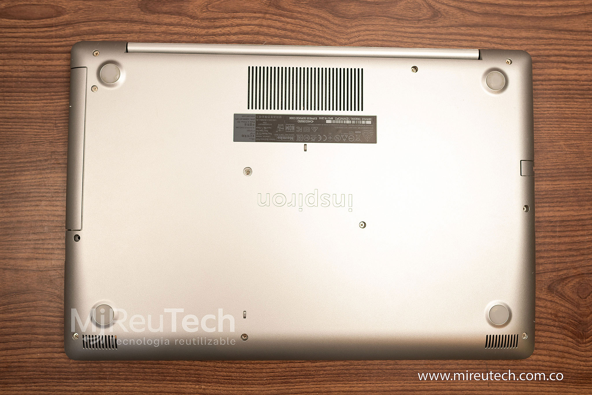 Portátil Dell Inspiron 5570 | Intel Core i7 8550U, | 8 núcleos | 8GB RAM |128GB SSD |15.6" (7182) - Imagen 8