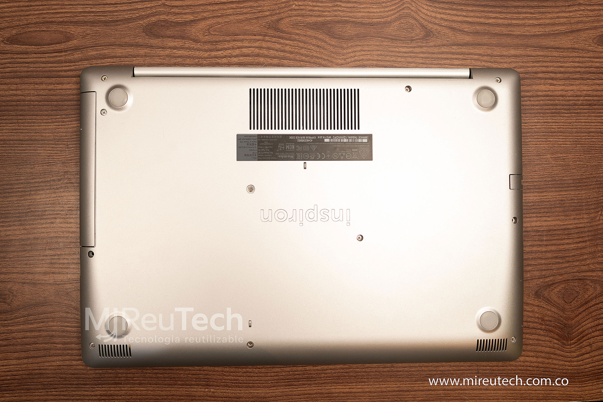 Portátil Dell Inspiron 5570 | Intel Core i7 8550U, | 8 núcleos | 8GB RAM |128GB SSD |15.6" (7182) - Imagen 7