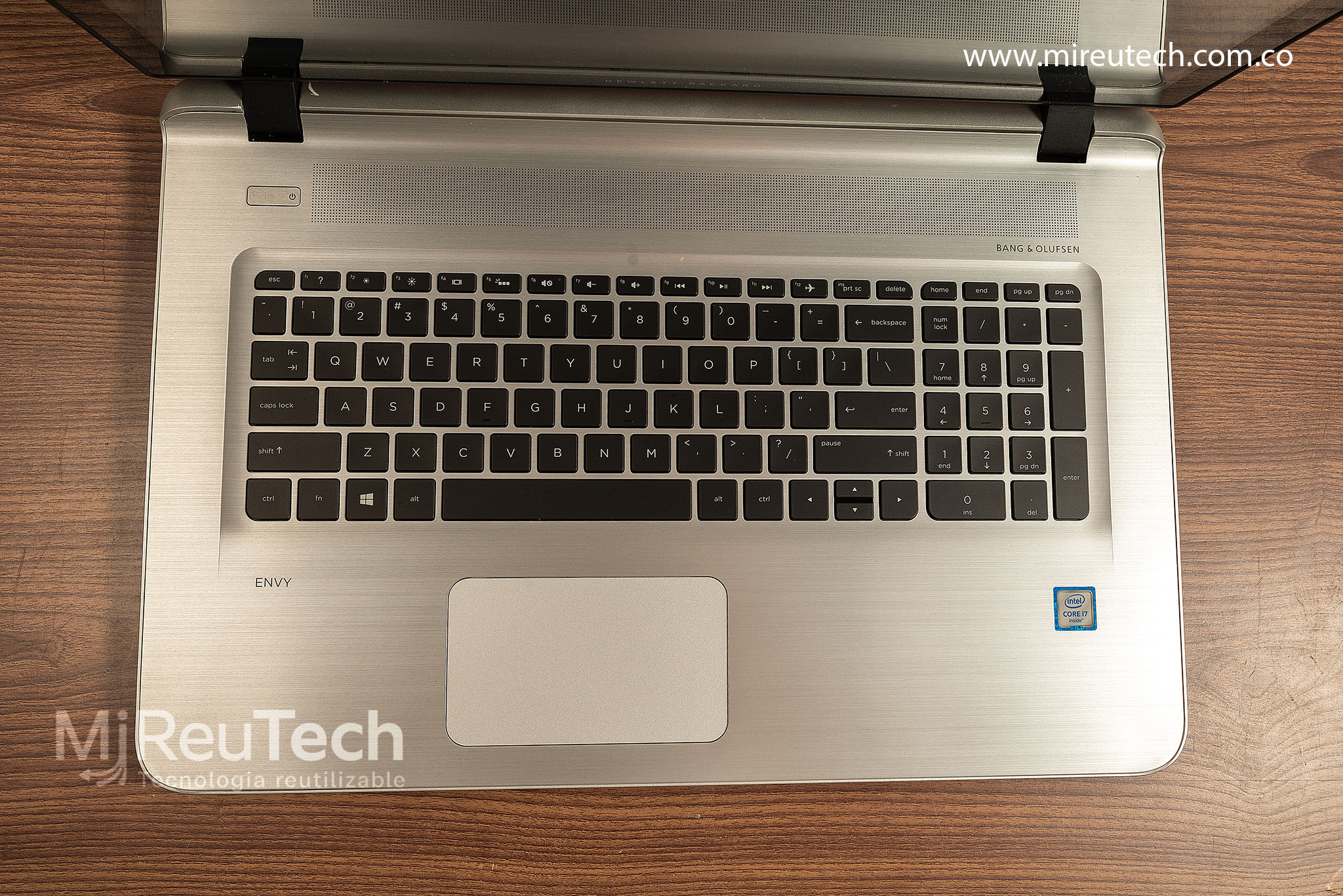 Portátil - Laptop HP Envy 17 Notebook | Intel i7 6ª Gen | 8GB RAM | 128GB SSD (7205) - Imagen 4