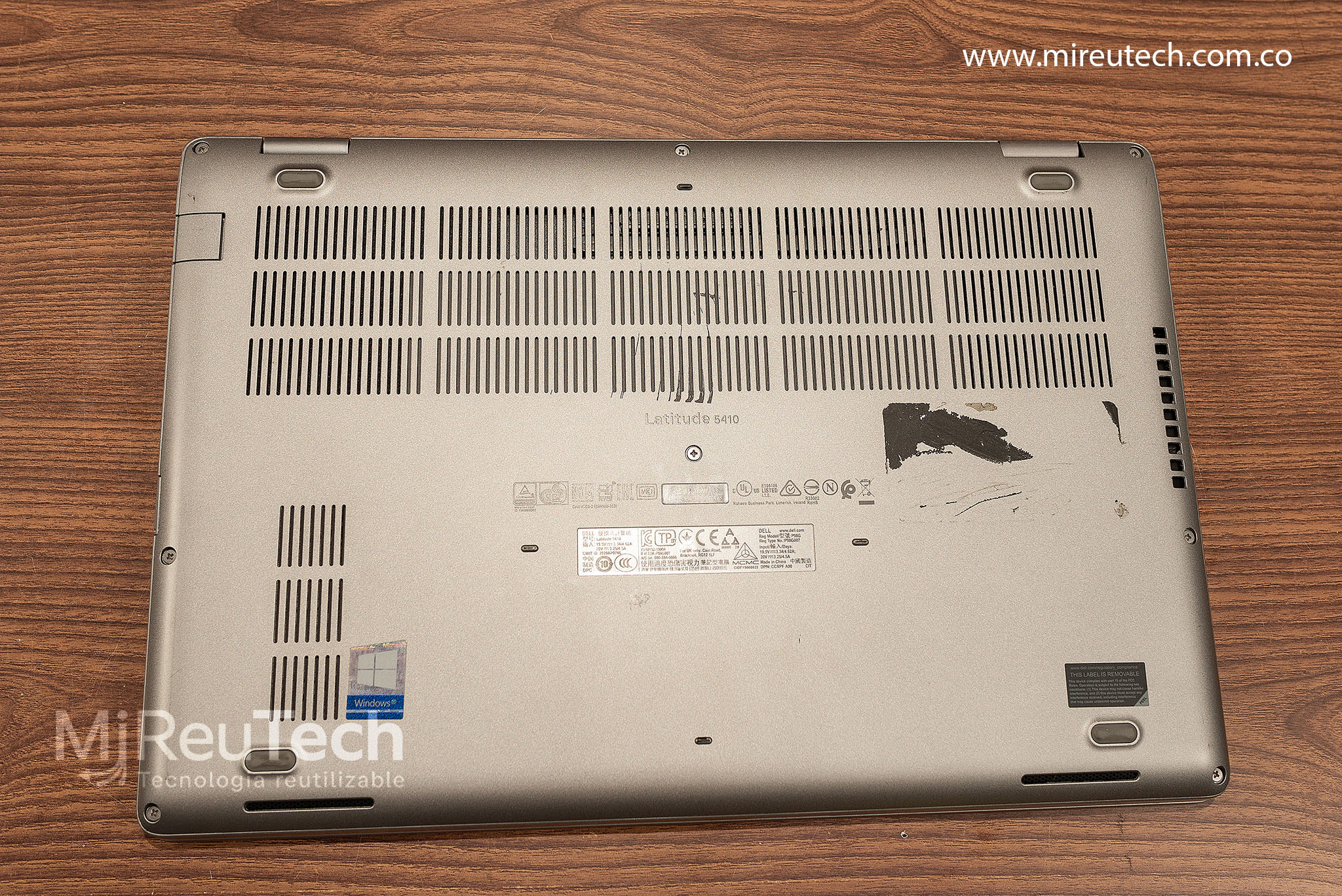 Portátil Dell Latitude 5410 | Intel Core i7 10ª Gen | 16GB RAM | SSD 256GB (7211) - Imagen 7