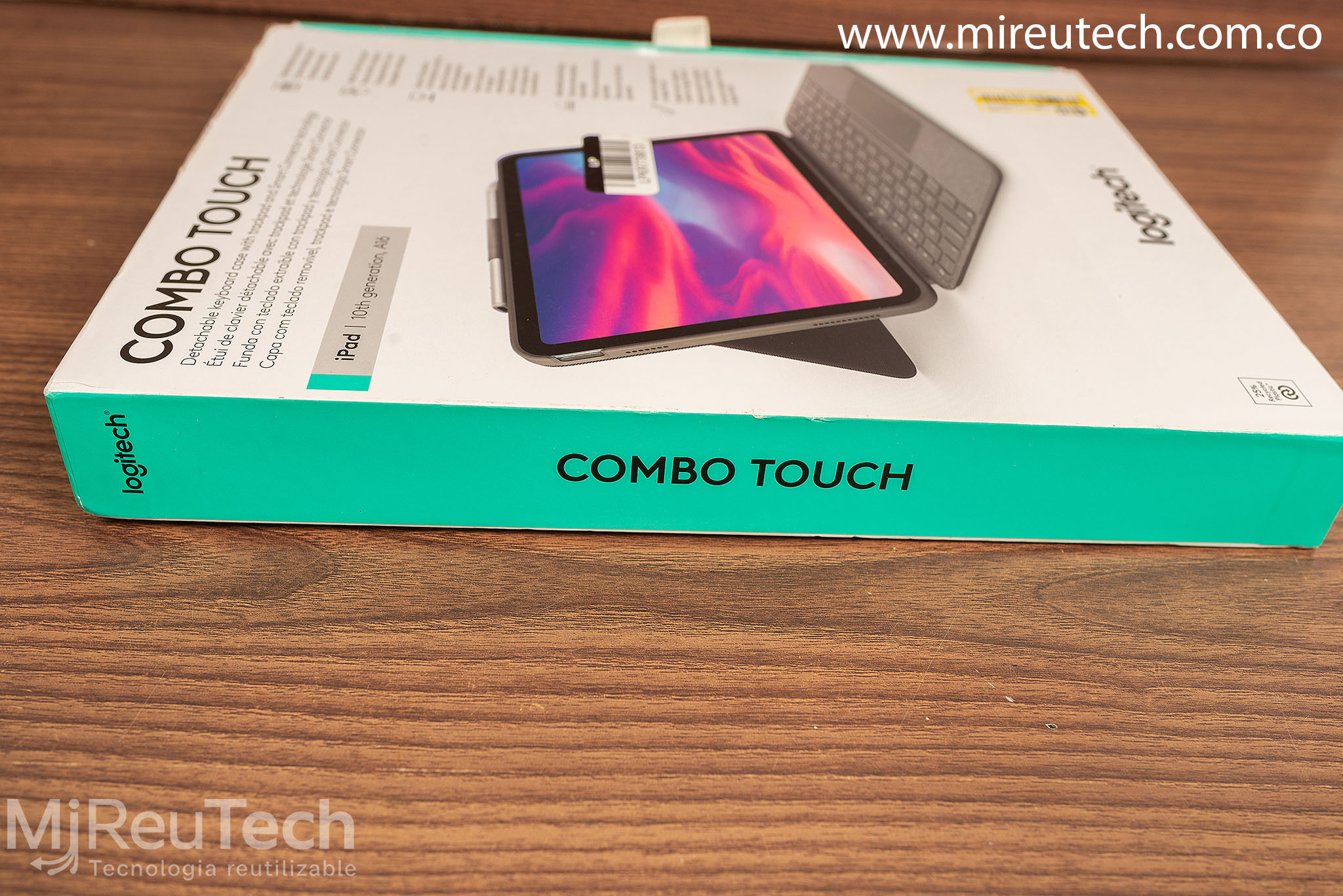 Logitech Combo Touch para iPad 10ª Generación (A16) – Teclado Desmontable (7236) - Imagen 8