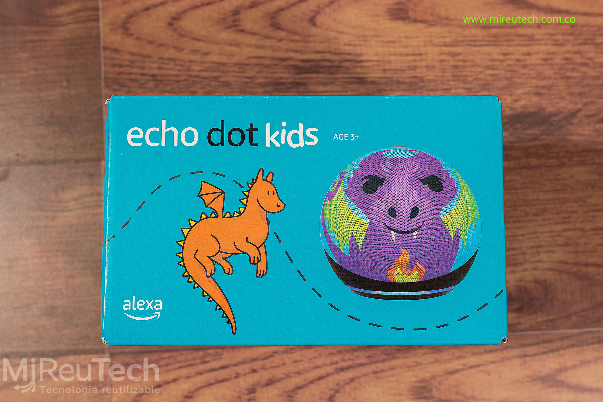 Amazon Echo Dot Kids (5ª Generación) Dragón | Alexa Inteligente para Niños (7257) - Imagen 2