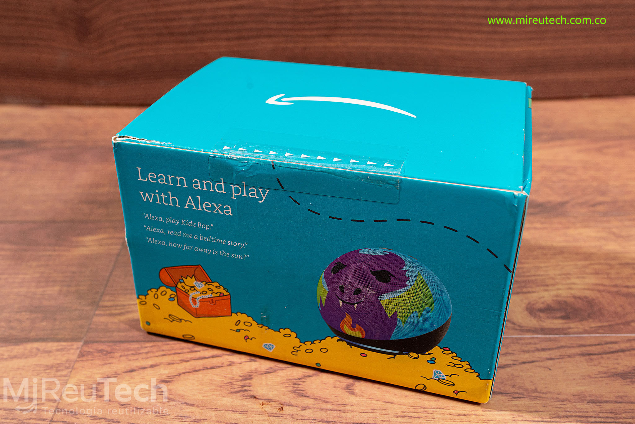 Amazon Echo Dot Kids (5ª Generación) Dragón | Alexa Inteligente para Niños (7257) - Imagen 3