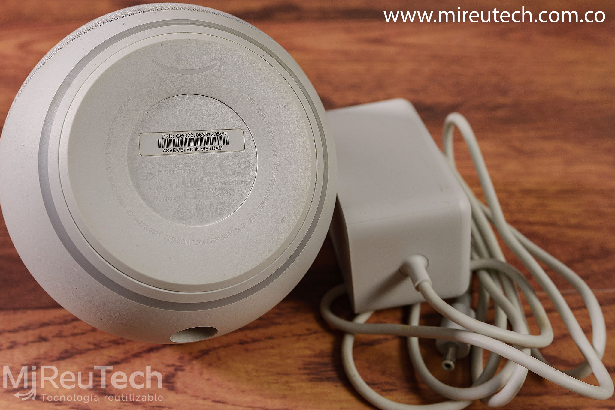 Echo Dot 5ª Gen sin Reloj con Alexa | Color Blanco (7249) - Imagen 3