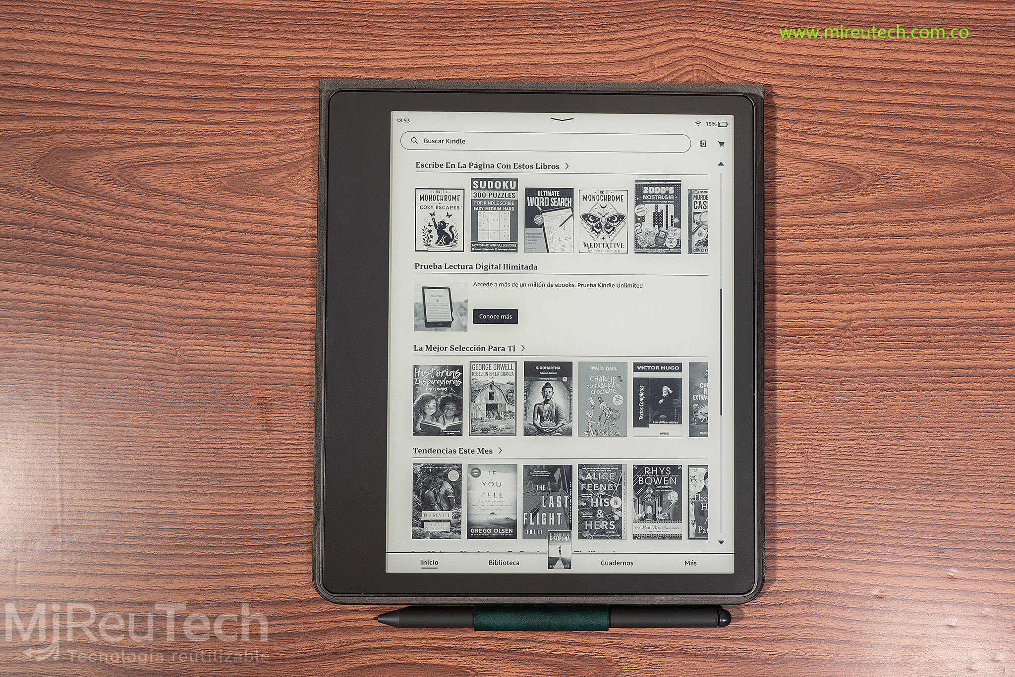 Kindle Scribe 10.2” con Lápiz – 32 GB | Lectura y Escritura Digital (7283) - Imagen 7