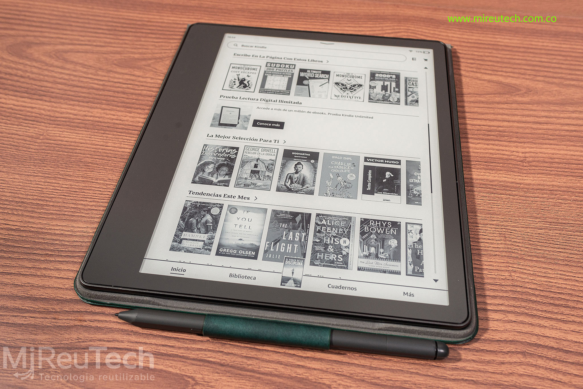Kindle Scribe 10.2” con Lápiz – 32 GB | Lectura y Escritura Digital (7283) - Imagen 3