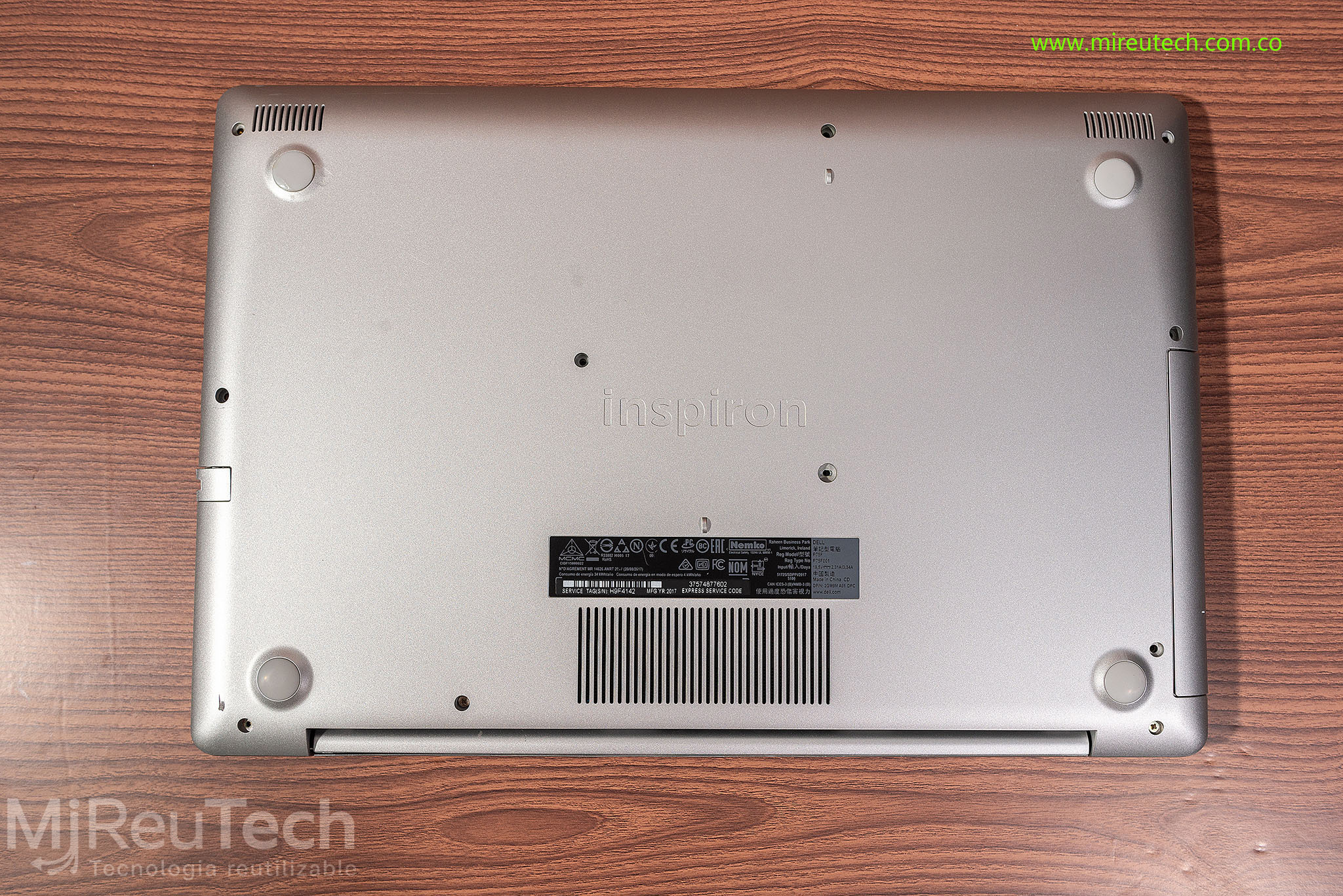 Portátil Dell Inspiron 5570 | Intel Core i5 8ª Gen | 8GB RAM | SSD 112GB (7284) - Imagen 8