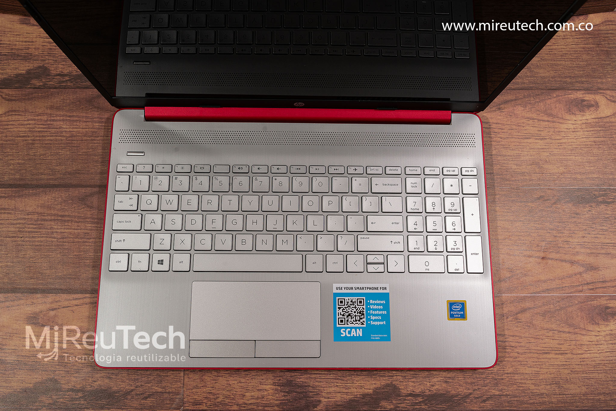 Portátil HP Laptop 15-dw1xxx 15.6” Intel Pentium 6405U | 8 GB RAM | 128 GB SSD (7273) - Imagen 2
