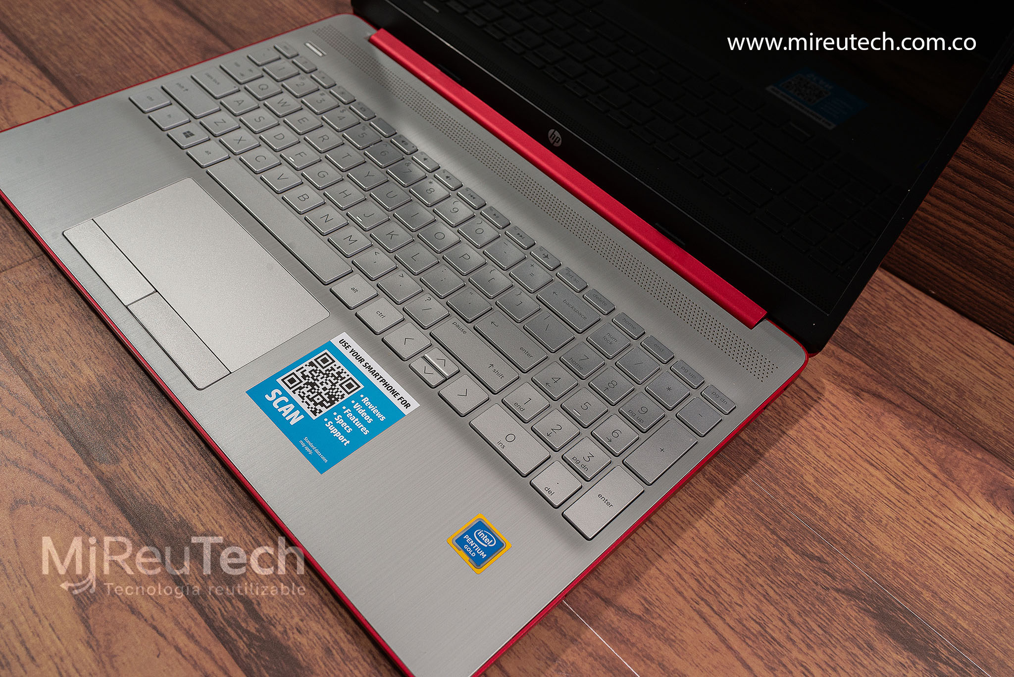 Portátil HP Laptop 15-dw1xxx 15.6” Intel Pentium 6405U | 8 GB RAM | 128 GB SSD (7273) - Imagen 3