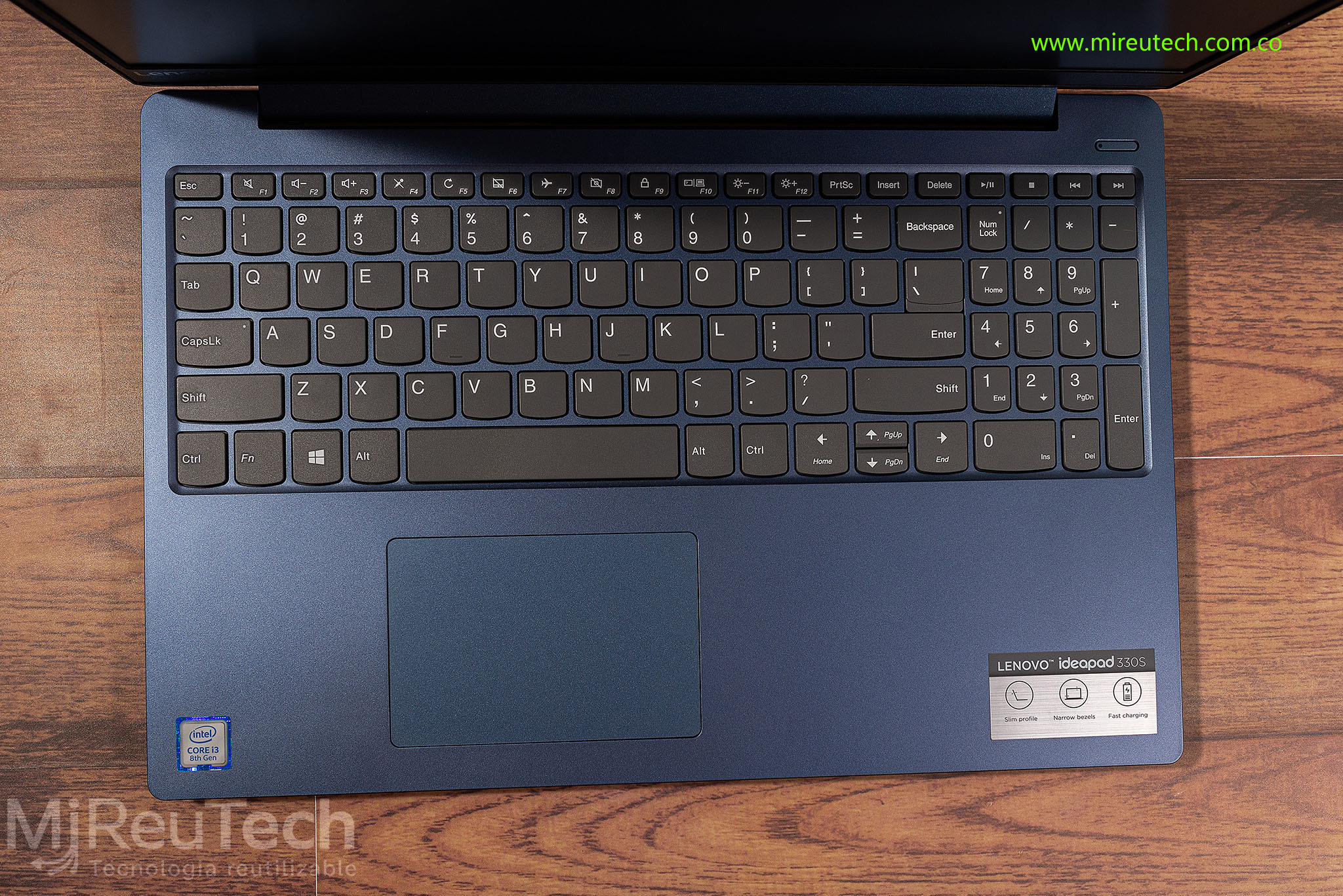 Portátil Lenovo IdeaPad 330S | Intel Core i3-8130U | 8GB RAM | SSD 128GB | 15.6" (7260) - Imagen 4