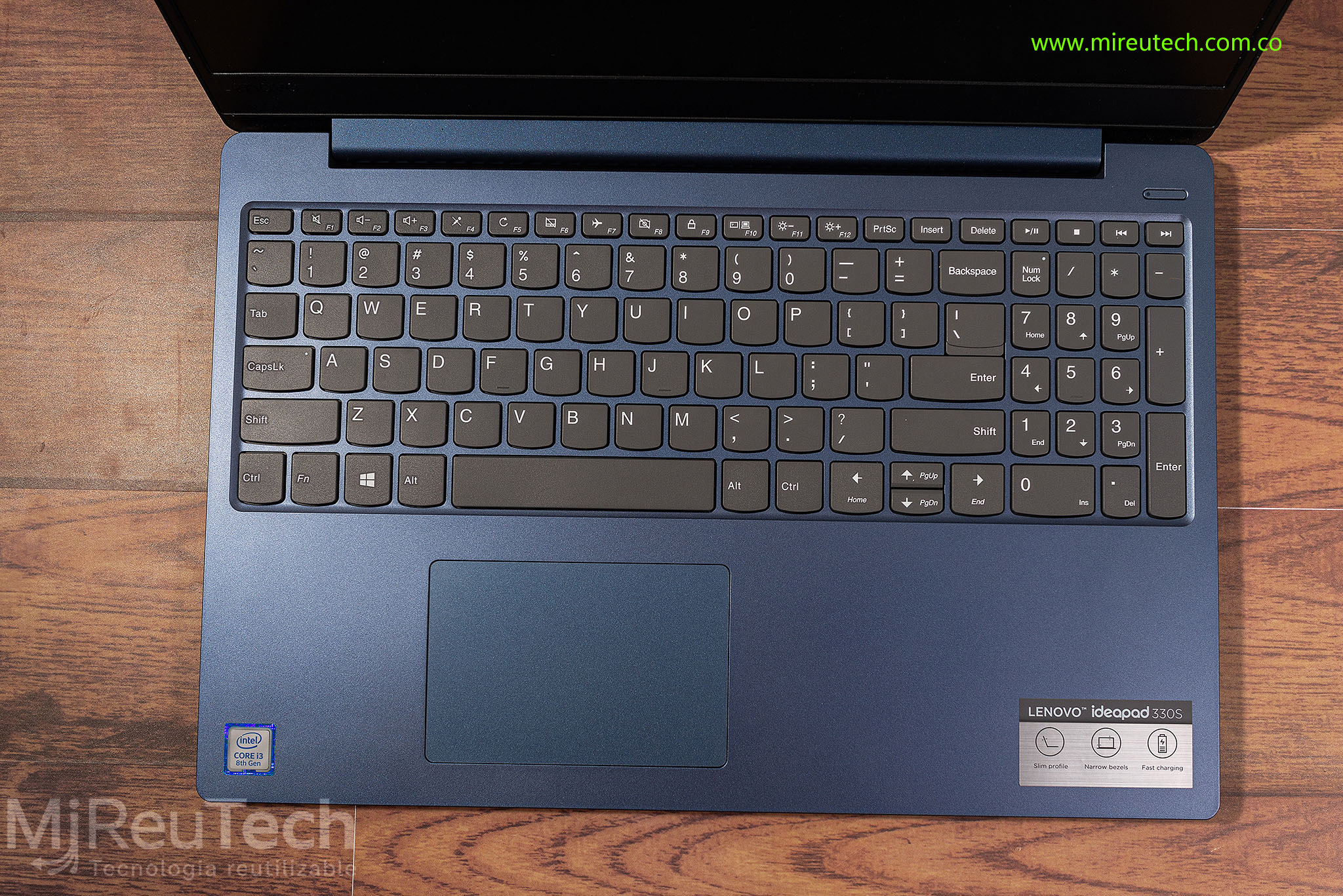 Portátil Lenovo IdeaPad 330S | Intel Core i3-8130U | 8GB RAM | SSD 128GB | 15.6" (7260) - Imagen 5