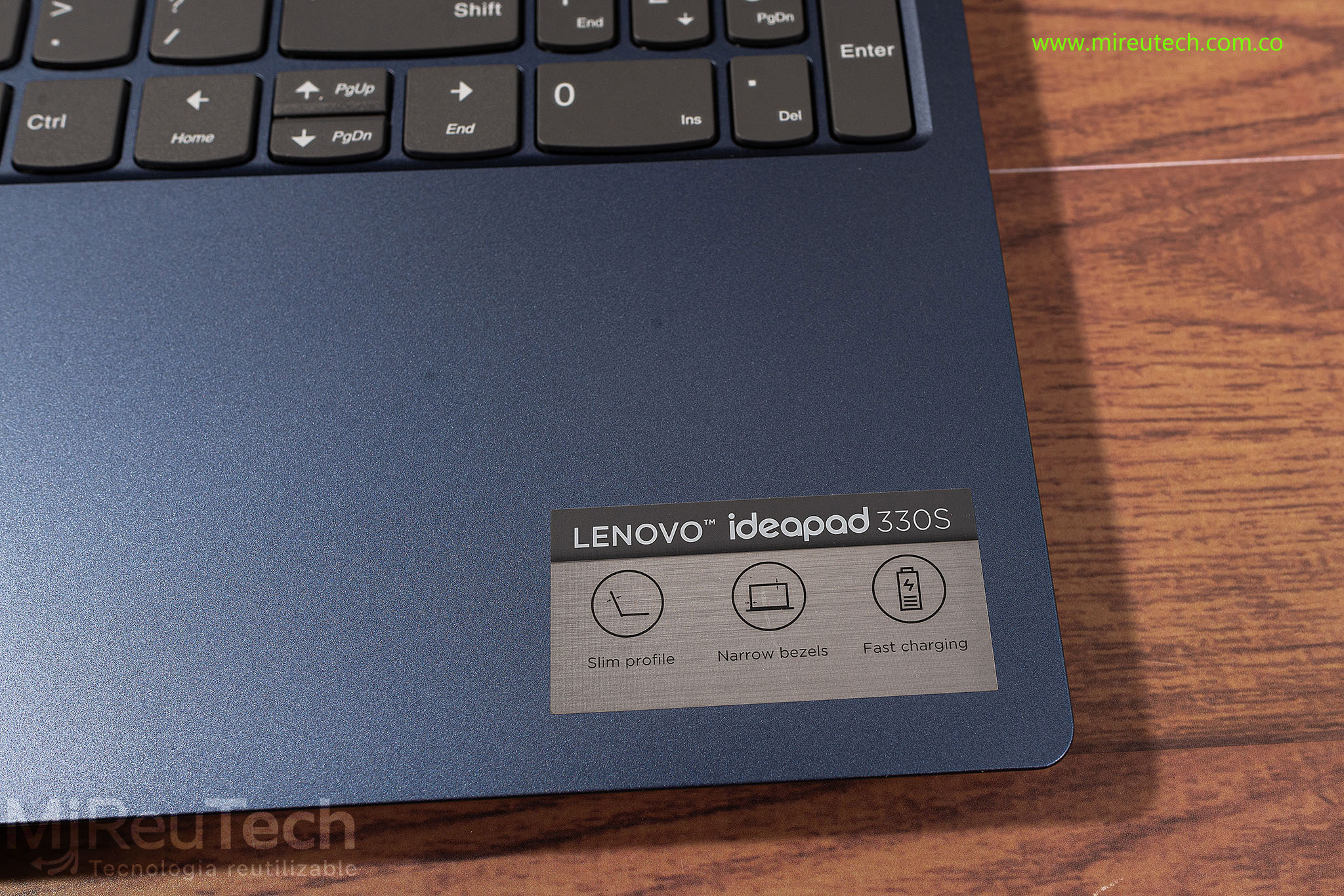 Portátil Lenovo IdeaPad 330S | Intel Core i3-8130U | 8GB RAM | SSD 128GB | 15.6" (7260) - Imagen 8