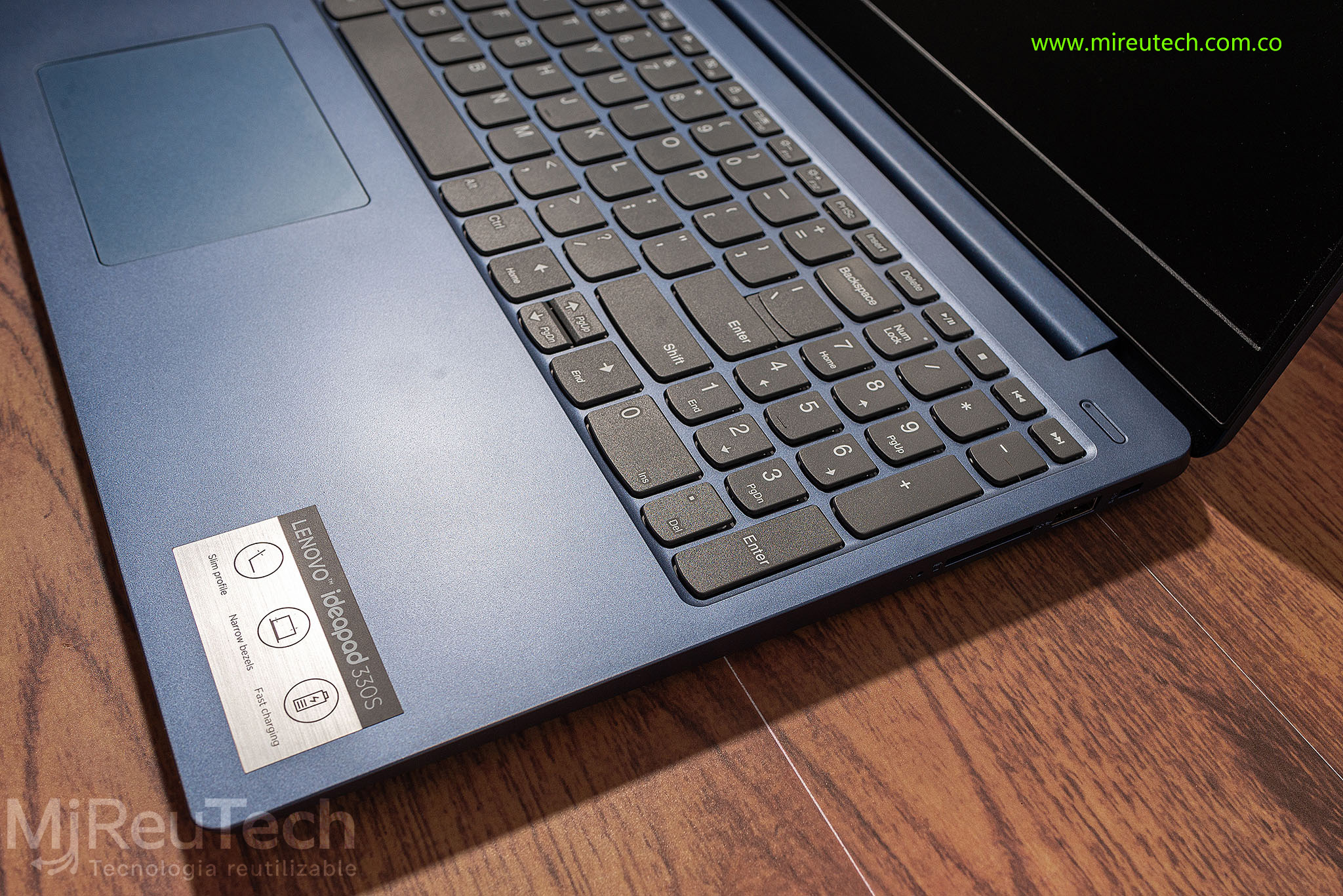 Portátil Lenovo IdeaPad 330S | Intel Core i3-8130U | 8GB RAM | SSD 128GB | 15.6" (7260) - Imagen 9