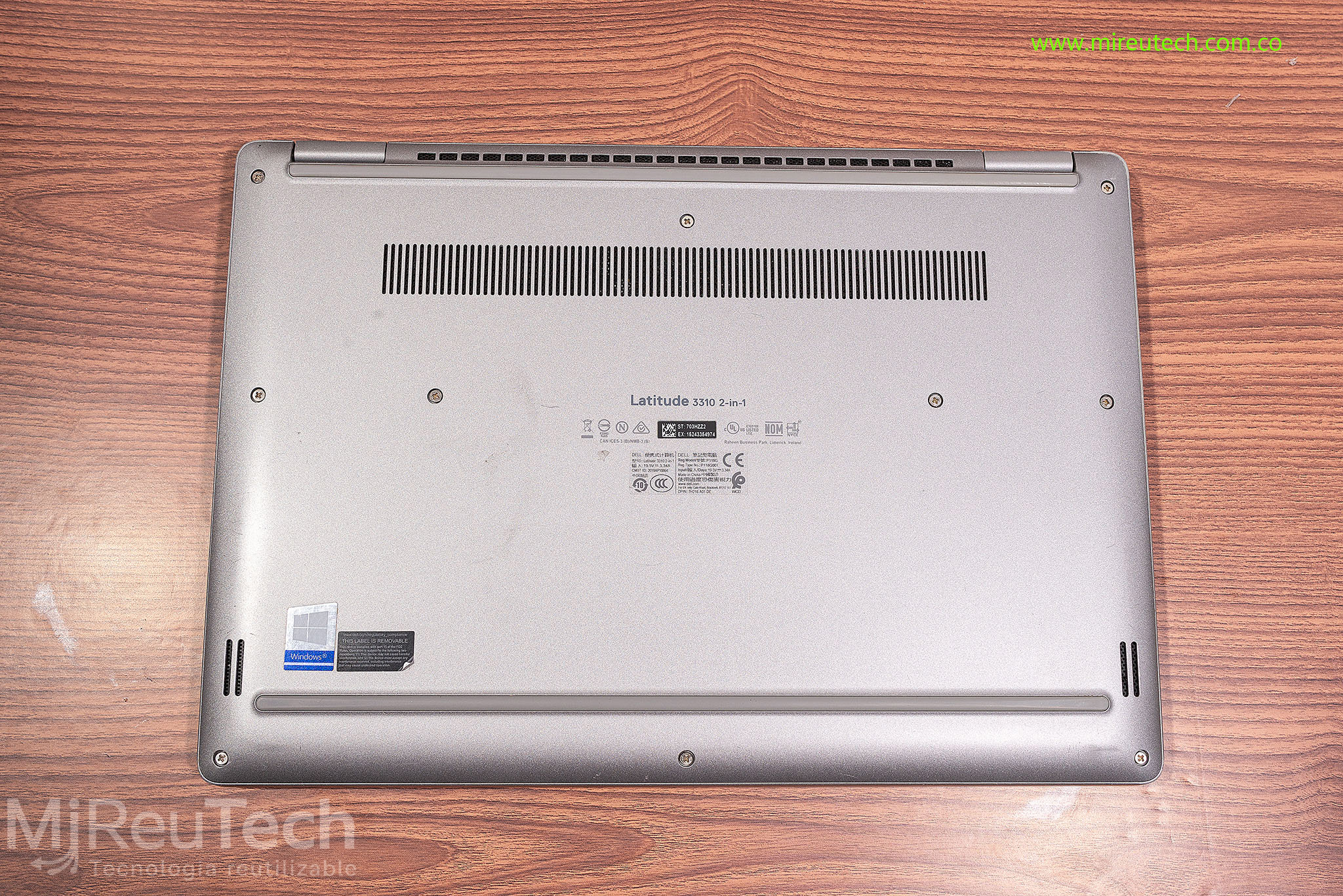 Portátil Dell Latitude 3310 2-en-1 Táctil | Core i5 8ª Gen | 16GB RAM | SSD 256GB (7294) - Imagen 9