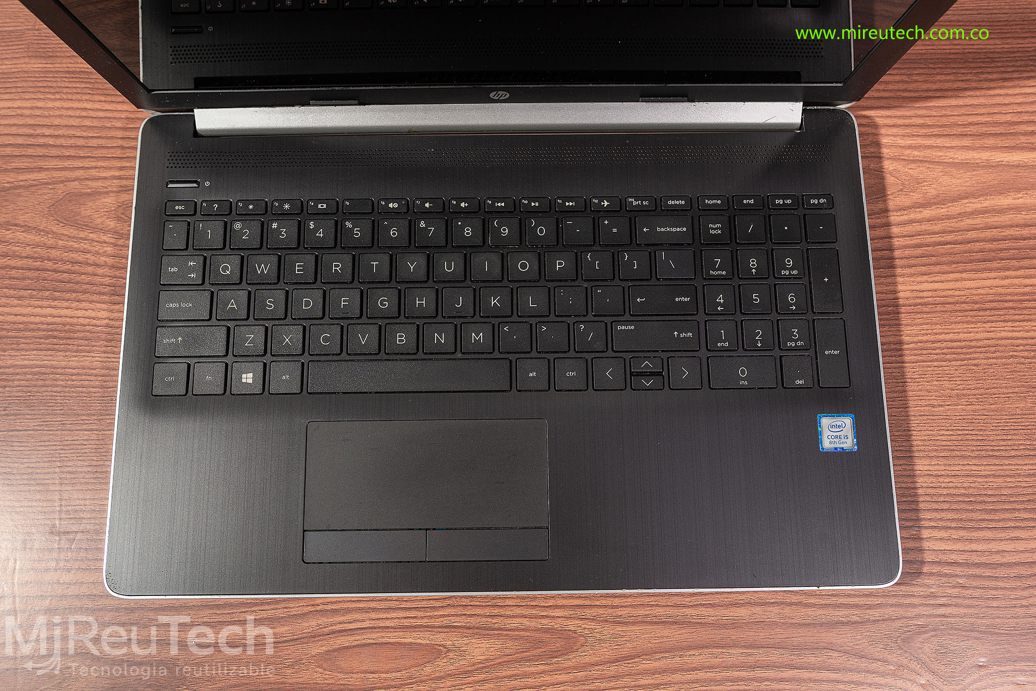 Portátil HP Laptop 15-da0xxx | Intel Core i5 8ª Gen | 4GB RAM | 119GB SSD (7281) - Imagen 3